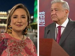 En la Mañanera de hoy, AMLO nombró varias veces a la senadora. SUN