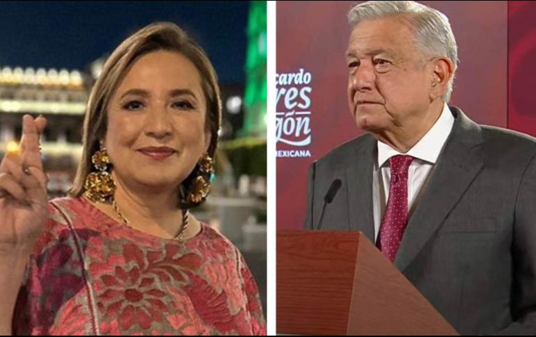En la Mañanera de hoy, AMLO nombró varias veces a la senadora. SUN