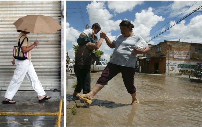 Las posibilidades de lluvia en Guadalajara para este miércoles son altas. EL INFORMADOR / ARCHIVO