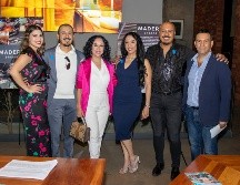 Erika Solis, Ricardo Pinedo, Ana Rosa Pinedo, Arisai Pinedo, Francisco Pinedo y Pedro Antonio Flores. GENTE BIEN JALISCO/ Christian Pérez