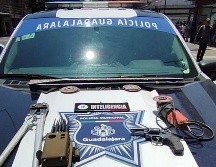 La Comisaría de Seguridad Ciudadana de Guadalajara sospecha que el detenido está relacionado con al menos dos robos con violencia a vehículos de carga. ESPECIAL