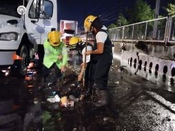 Guadalajara vivió una fuerte lluvia durante la madrugada. ESPECIAL