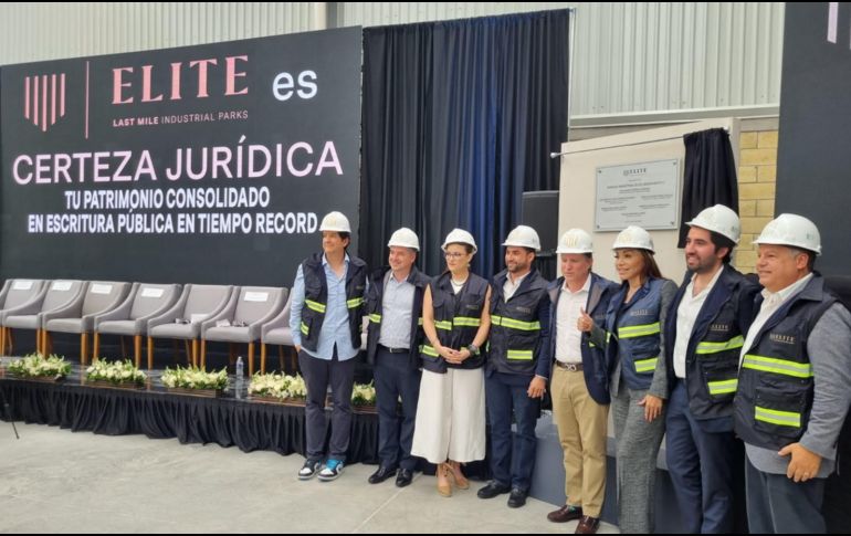 El dirigente de la APIEJ detalló que actualmente en la ciudad están en construcción 160 mil metros cuadrados de parques industriales. EL INFORMADOR/ J. Velazco