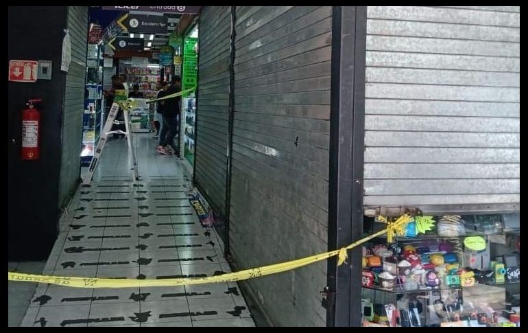 El cateo se debió a un reporte de celular robado que fue localizado en el sitio. ESPECIAL