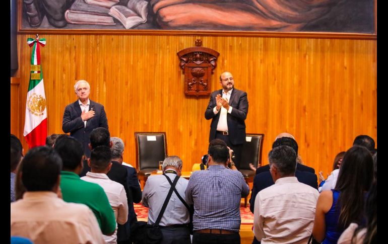 Creel Miranda también lamentó que el Presidente quiera destruir, una por una las instituciones que sostienen al País, como por ejemplo, el INE o el Instituto Nacional de Acceso a la Información. EL INFORMADOR / A. Navarro