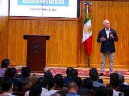 Creel Miranda también lamentó que el Presidente quiera destruir, una por una las instituciones que sostienen al País, como por ejemplo, el INE o el Instituto Nacional de Acceso a la Información. EL INFORMADOR / A. Navarro