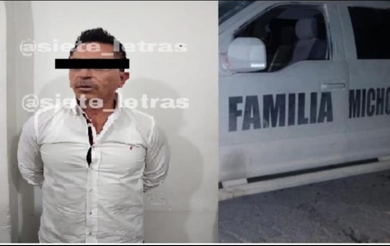 'El Pariente' fue detenido en Metepec ayer por la tarde. (Foto: Twitter/@siete_letras).