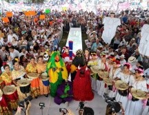 Fue recibida por miles de veracruzanos. ESPECIAL