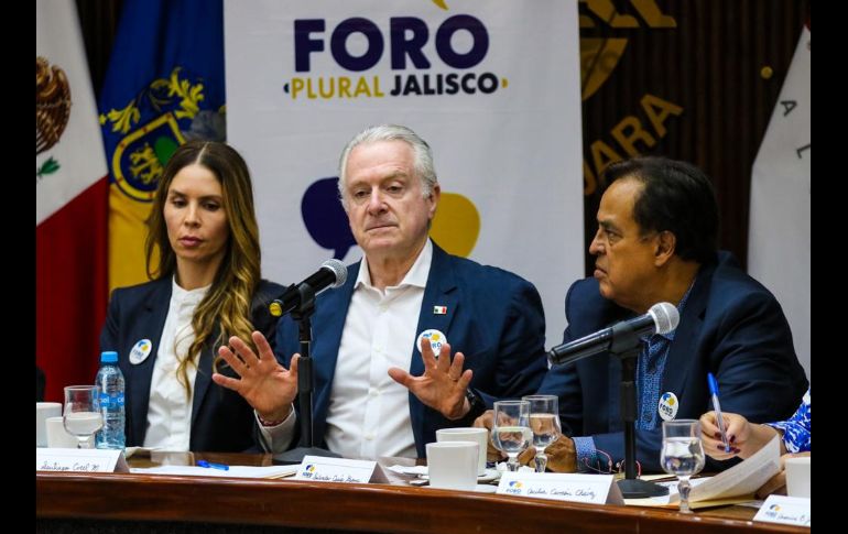 Santiago Creel aseguró que la militarización no es la vía para la pacificación, sino que, por el contrario, debe impulsarse el fortalecimiento desde lo local. EL INFORMADOR/ A. Navarro
