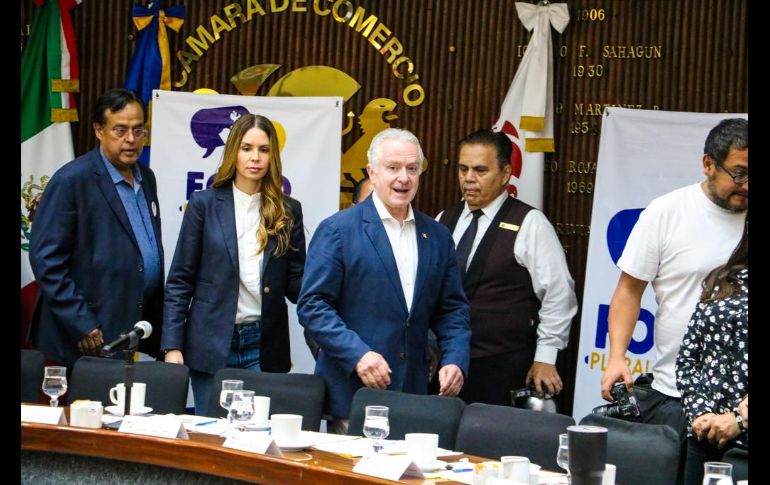 Santiago Creel aseguró que la militarización no es la vía para la pacificación, sino que, por el contrario, debe impulsarse el fortalecimiento desde lo local. EL INFORMADOR/ A. Navarro