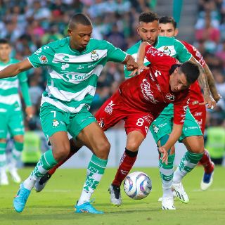 ¡Aburrido empate! Atlas y Santos quedaron a deber en un partido para el olvido