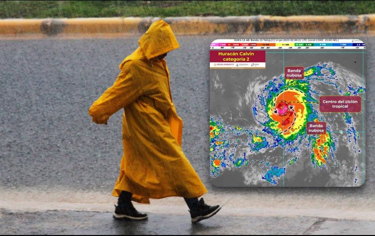 Las lluvias fuertes podrían originar el incremento en los niveles de ríos y arroyos, así como deslaves e inundaciones. SMN / NTX / ARCHIVO