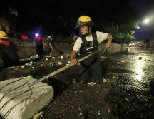 Varias colonias registraron inundaciones tras la fuerte lluvia que cayó la madrugada de este viernes 14 de julio. ESPECIAL