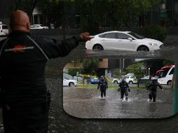 Durante esta semana, en varios puntos del Área Metropolitana de Guadalajara, las fuertes lluvias se han presentado en la madrugada. EL INFORMADOR / ARCHIVO