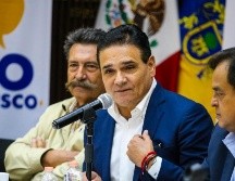 Silvano Aureoles estuvo esta mañana con los integrantes del Foro Plural Jalisco. EL INFORMADOR/ A. Navarro