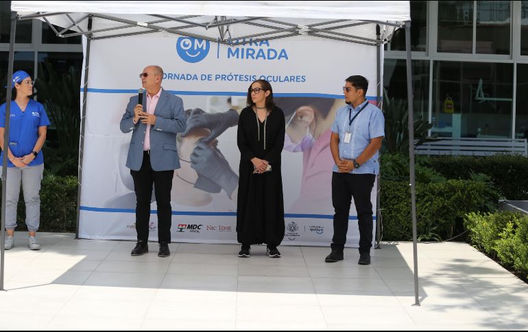 En el evento de clausura, la directora general del Sistema DIF Guadalajara, Diana Berenice Vargas Salomón, agradeció la participación de los médicos protesistas, voluntarios y patrocinadores en esta segunda jornada. CORTESÍA / DIF Guadalajara