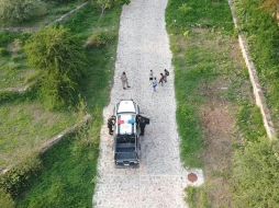Todo comenzó cuando la madre de uno de los niños, solicitó ayuda, indicando que su hijo y unos amigos ingresaron al Bosque Pedagógico del Agua por avenida Santa Cecilia y la calle Santo Santiago alrededor de las 10:00 de la mañana. CORTESÍA / Policía de Zapopan