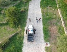 Todo comenzó cuando la madre de uno de los niños, solicitó ayuda, indicando que su hijo y unos amigos ingresaron al Bosque Pedagógico del Agua por avenida Santa Cecilia y la calle Santo Santiago alrededor de las 10:00 de la mañana. CORTESÍA / Policía de Zapopan