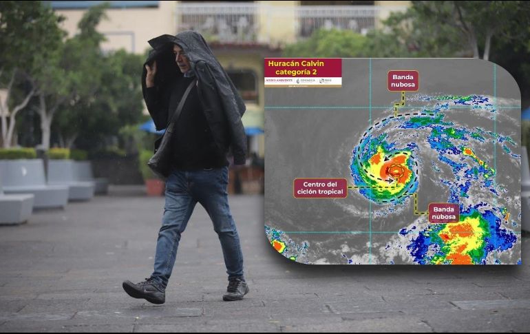 El pronóstico para el Pacífico Centro es de cielo medio nublado a nublado con lluvias puntuales fuertes en Nayarit y Jalisco. SMN / EL INFORMADOR / ARCHIVO