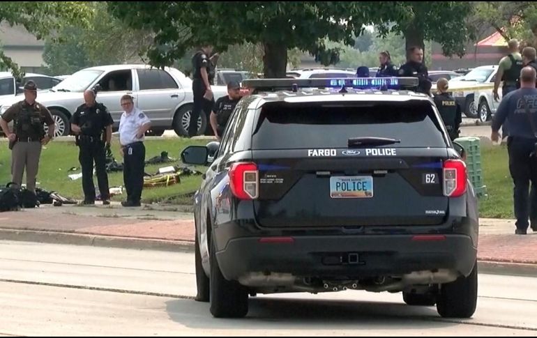 El agresor fue abatido por otros policías. ESPECIAL