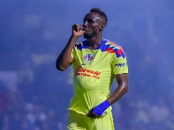 Julián Quiñones dio un gran partido y se estrenó como goleador americanista. IMAGO7/Eloisa Sánchez