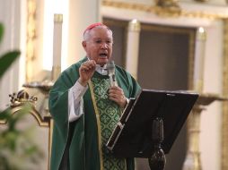 En rueda de prensa al terminar la celebración religiosa de este domingo detalló que es importante que haya unidad. EL INFORMADOR / A. Navarro
