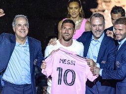 Messi le agradeció a la ciudad por el recibimiento que le han dado, así como a los propietarios del club. EFE