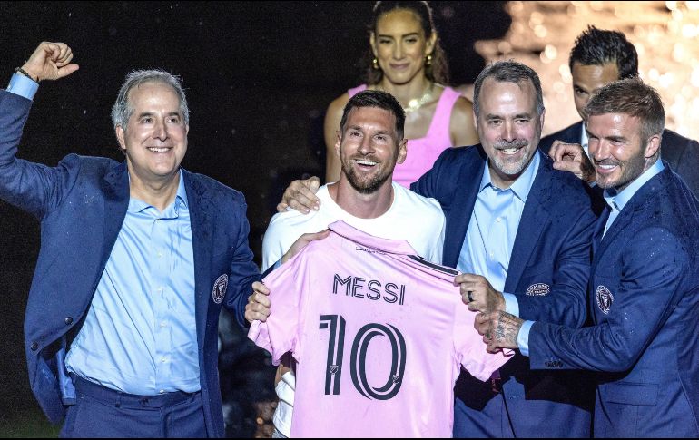 Messi le agradeció a la ciudad por el recibimiento que le han dado, así como a los propietarios del club. EFE
