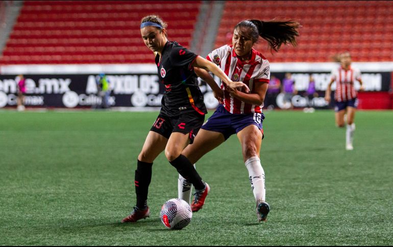 Debido a la persistencia de las Xolas de Tijuana, las rojiblancas concluyeron el partido con un empate. IMAGO7