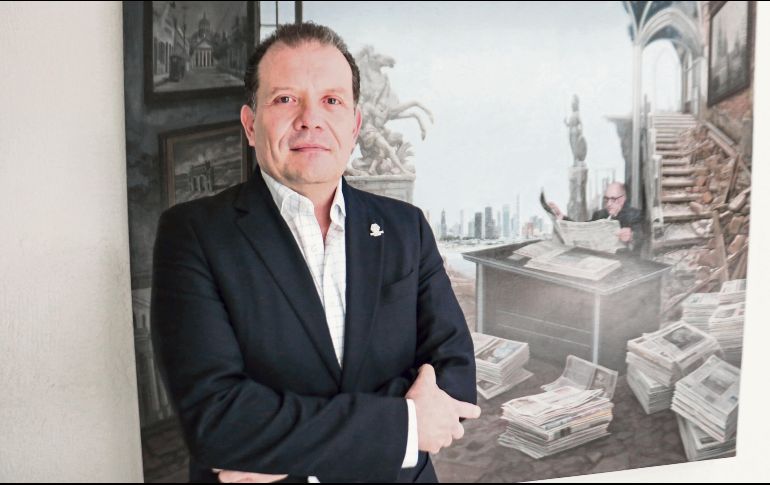 Raúl Flores compartió que trabajan con Jalisco Cómo Vamos para tener un observatorio de salud. EL INFORMADOR/ A. Navarro