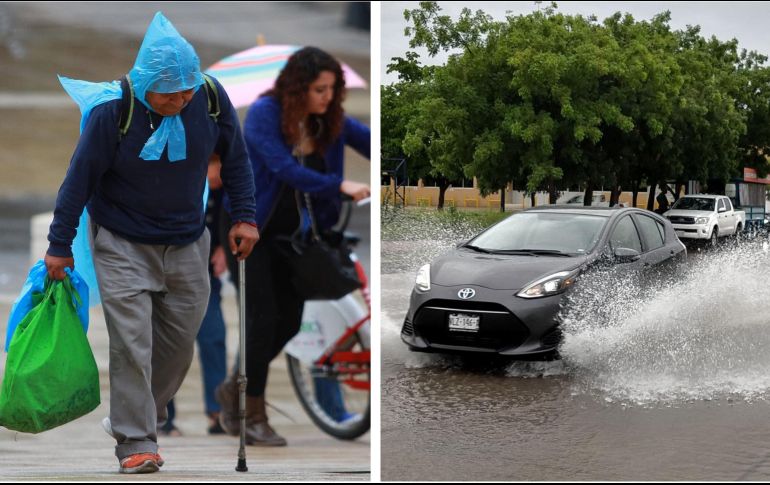 En las próximas tres horas se pronostican lluvias puntuales fuertes a muy fuertes con descargas eléctricas en regiones de Jalisco. NTX / EFE / ARCHIVO