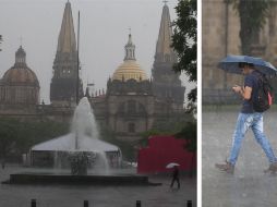 Para este lunes, el pronóstico del clima para Guadalajara prevé lluvias por la noche y madrugada. EL INFORMADOR / ARCHIVO