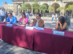 En rueda de prensa, la regidora Mariana Fernández explicó que el Ayuntamiento de Guadalajara tendrá unos 600 millones de pesos extra para cerrar este 2023 y que están en proceso de presupuestarse. EL INFORMADOR / J. Velazco