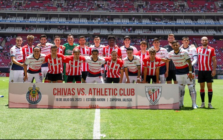 El pasado domingo, Chivas recibió la visita del Athletic de Bilbao. IMAGO7/Archivo