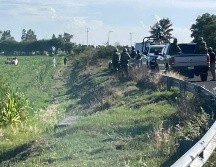 Los hombres estaban comiendo en una parcela cuando llegaron y les dispararon. ESPECIAL