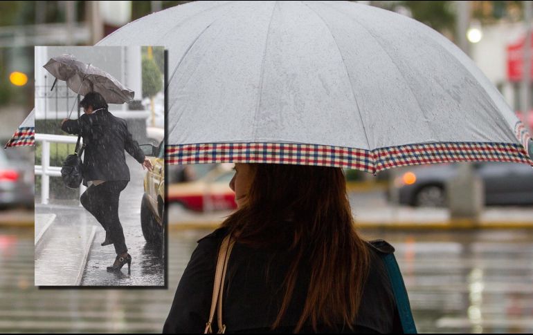 El pronóstico de ester martes para el Pacífico Centro es de cielo medio nublado a nublado la mayor parte del día. Lluvias puntuales fuertes en Nayarit, Jalisco, Colima y Michoacán. EL INFORMADOR / ARCHIVO