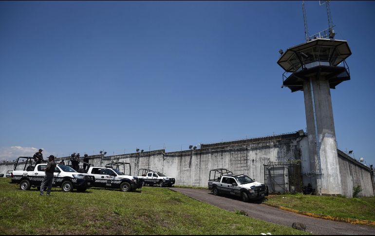 Por entidad federativa, Estado de México y Michoacán reportan que 100% de su población privada de la libertad sin sentencia se encontraba en prisión preventiva oficiosa. AFP / ARCHIVO