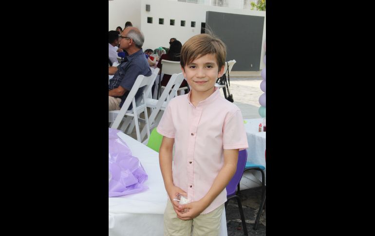 Mateo Velarca. GENTE BIEN JALISCO/ Esmeralda Escamilla