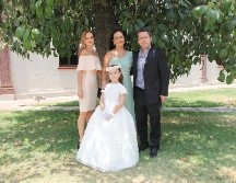 Leticia Velarca, Leticia González Quiroz, Daniel Enrique Reynoso Díaz y Leticia Reynoso Velarca. GENTE BIEN JALISCO/ Esmeralda Escamilla