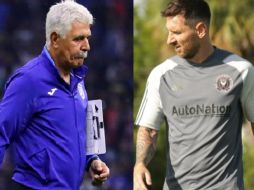 Ricardo Ferretti y Cruz Azul tendrán una dura prueba enfrentando a Messi y al Inter de Miami. IMAGO/EFE