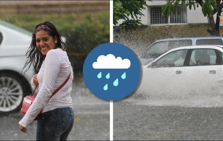 En Jalisco, se espera mayor probabilidad de lluvia sobre las regiones Costeras, Sur, Sureste y Valles del estado en horas de la tarde y noche. EL INFORMADOR / ARCHIVO