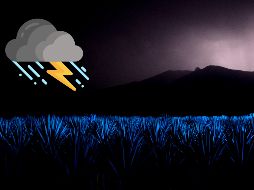 Las zonas de descargas eléctricas están asociadas con tormentas que podrían traer lluvias fuertes, vientos fuertes, así como caída de granizo. EL INFORMADOR / ARCHIVO