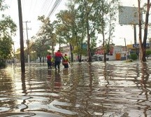 La lluvia dejó un saldo de varias vialidades inundadas. ESPECIAL