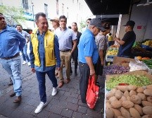 Durante el recorrido se habló sobre la posibilidad de llevar a cabo un magno evento en el Centro Histórico, para atraer mayor número de turistas y resaltar la riqueza cultural y patrimonial de la ciudad. CORTESÍA / Gobierno de Guadalajara