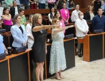 Olga Navarro (der) fue directora de Vinculación del ITEI previo a su designación como presidenta y también fue comisionada. EL INFORMADOR / M. Hernández