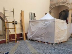 Se había informado que se han ejercido alrededor de 29 millones de pesos en la colocación de luminarias, pintura, reparación de líneas hidrosanitarias, remodelar oficinas de diputados locales, entre otras labores. ESPECIAL