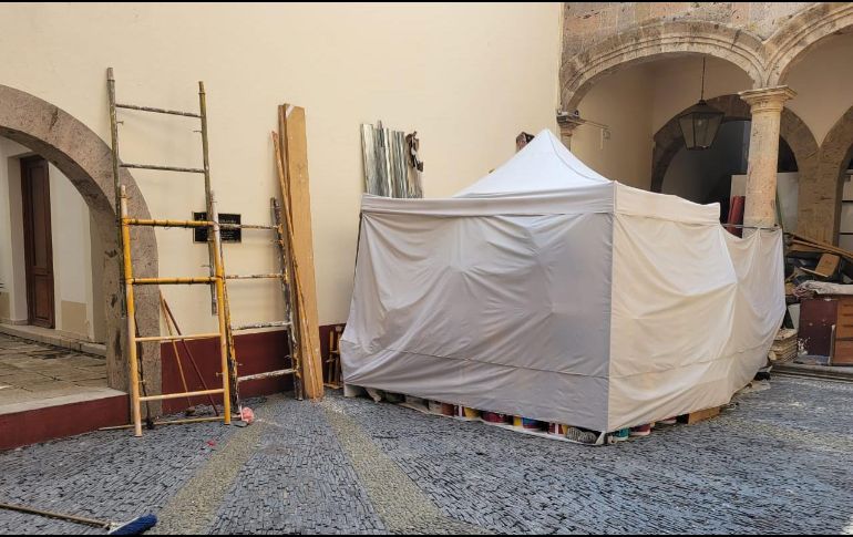 Se había informado que se han ejercido alrededor de 29 millones de pesos en la colocación de luminarias, pintura, reparación de líneas hidrosanitarias, remodelar oficinas de diputados locales, entre otras labores. ESPECIAL