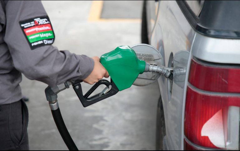 Estos son los costos promedio del combustible en el país. EL INFORMADOR/ Archivo