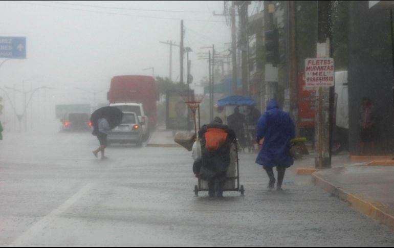 Se esperan lluvias muy fuertes con puntuales intensas en Tabasco y Chiapas. EFE/Archivo