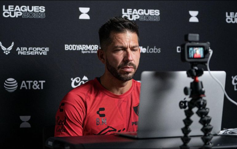 Benjamín Mora espera que su equipo tenga un buen desempeño en la League Cup. ESPECIAL/Atlas FC